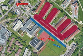 Achtung, tw. Bewohnerparkplätze - 1